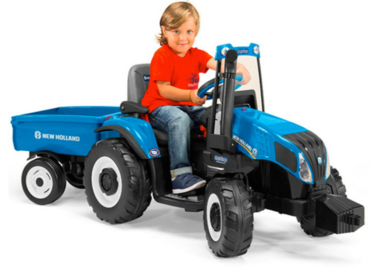 Win deze ELEKTRISCHE NEW HOLLAND T