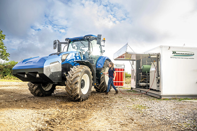 New Holland T6.180 DC Methaan trekker